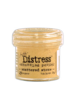 Polvos Embossing Distress Scattered Straw